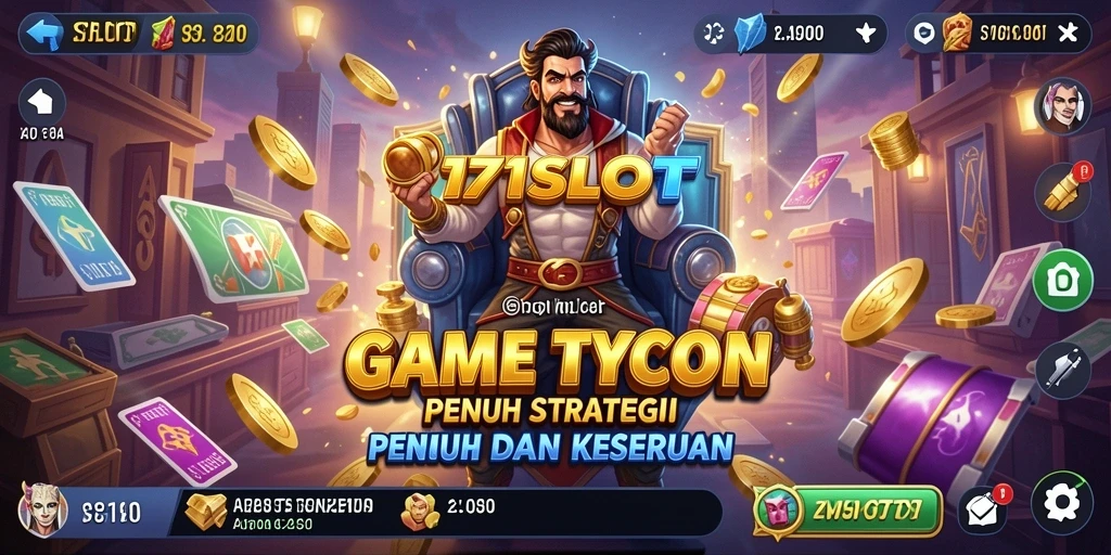 Tampilan menarik dari gameplay kasino slot 171SLOT.