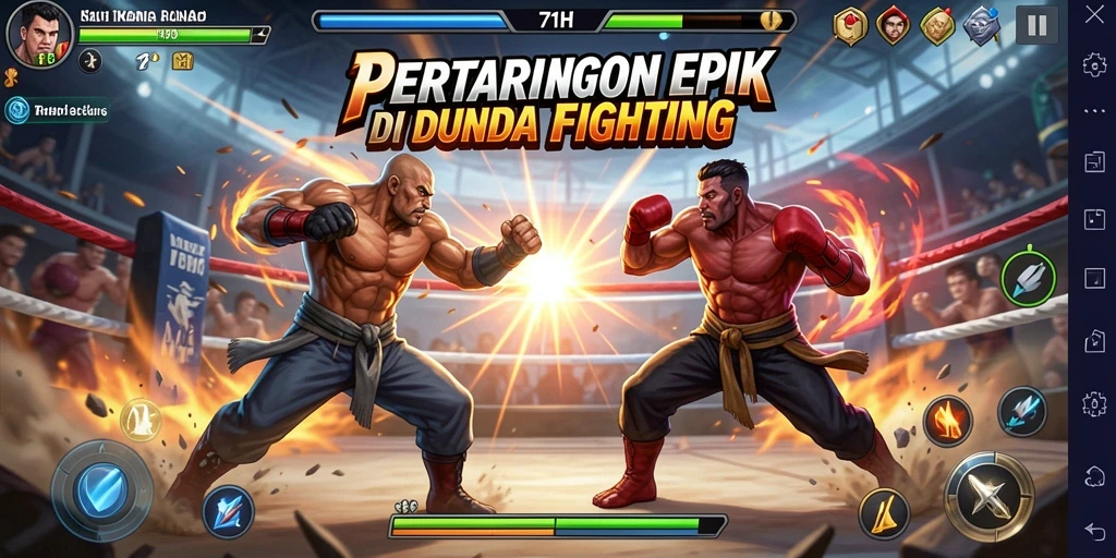 Tampilan gameplay 71H yang seru dan penuh aksi.