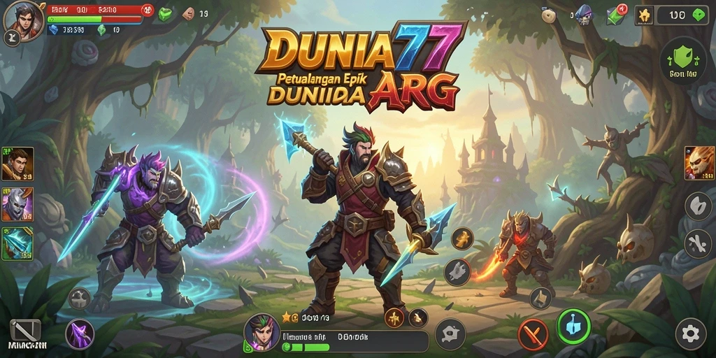 Gameplay menakjubkan dengan aksi pertempuran yang intens.