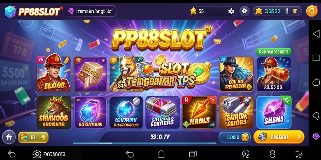 Screenshot PP88SLOT menampilkan gameplay slot yang seru dan menarik.