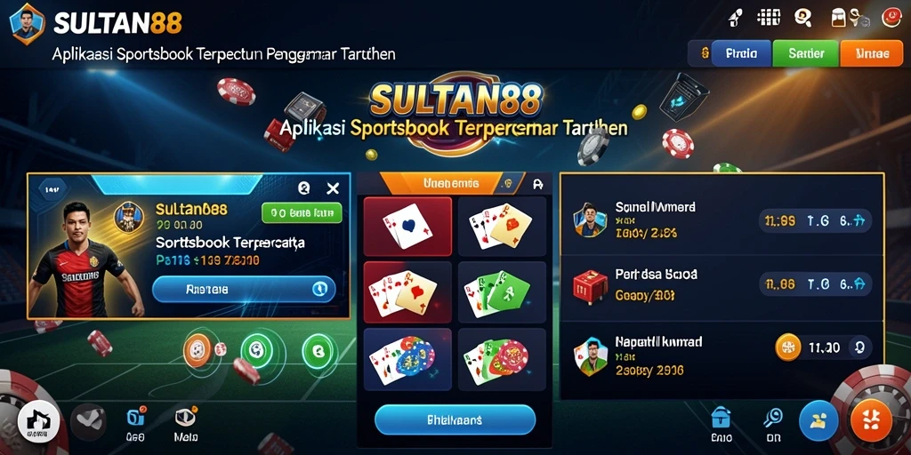 Tampilan antarmuka SULTAN88 dengan taruhan olahraga yang menarik.